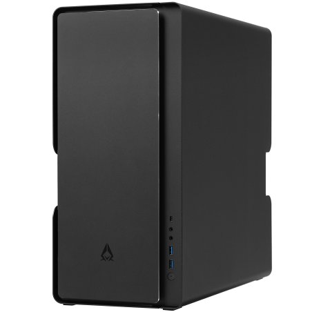 Компьютерный корпус Azza Cast черный без БП ATX 3x120мм 2x140мм 2xUSB 3.0 audio bott PSU