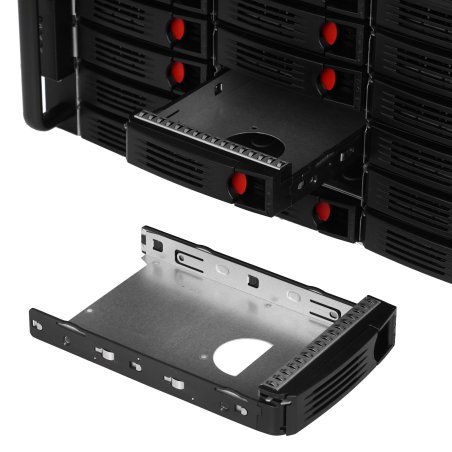 Серверный корпус ExeGate EX293582RUS Pro 4U660-HS24 (RM 19", высота 4U, глубина 660, БП 1100ADS, 24xHotSwap, USB)