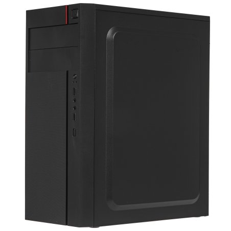 Компьютерный корпус Miditower ExeGate AA-440-AA450 (ATX, AA450 8 см, 2*USB, аудио)
