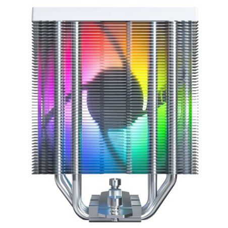 Устройство охлаждения(кулер) Montech NX400 ARGb Soc-AM5/AM4/1200/1700/1851 белый 4-pin 34.17dB Al+Cu 220W Ret (NX400ARGbWH)