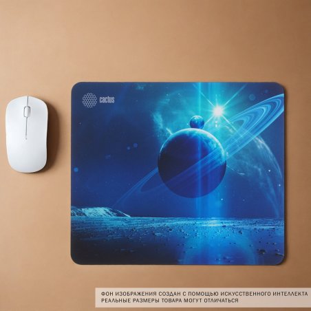 Коврик для мыши Cactus Saturn 300x250x2мм (CS-MPC-P03M)