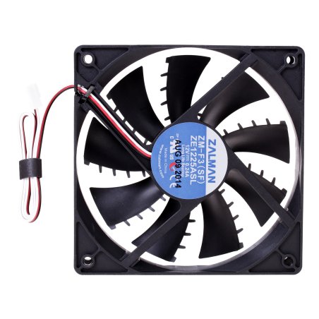 Вентилятор для корпуса Zalman ZM-F3 PLUS (SF) черный, 120 мм, 1200 об/мин, 23 дБ, 3 pin
