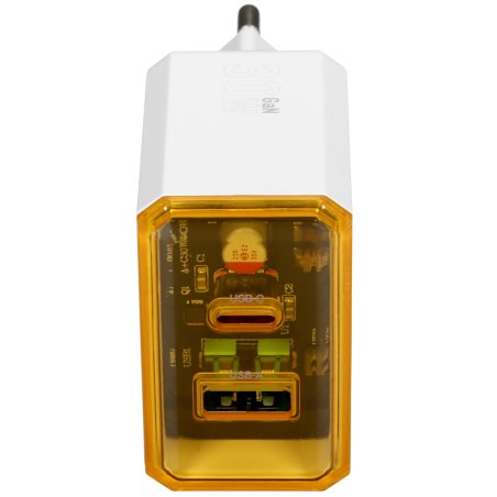 Сетевое зарядное устройство BOROFONE (6941991110696) BAS32A 1USB+1Type-C 3.0A QC3.0 PD 30W, белый