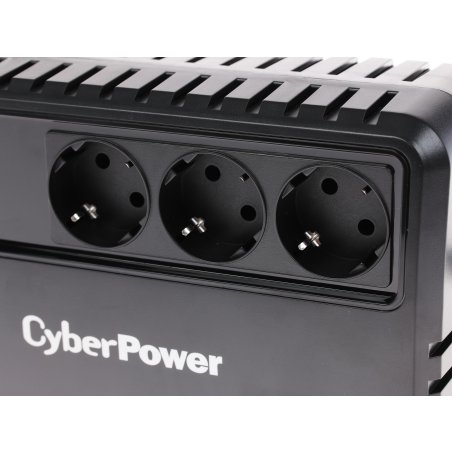 Источник бесперебойного питания CyberPower Line-Interactive BU600E 600VA/360W (3 EURO)