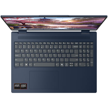 Ноутбук Lenovo IdeaPad 5 2-in-1 16AKP10 AMD Ryzen AI 7 350 2000MHz/16"/1920x1200/16Gb/512Gb SSD/AMD Radeon 860M/Wi-Fi/Bluetooth/Windows 11 Home (83KU000QUS ) Blue