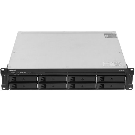 Сетевое хранилище Synology Rack 2U, QC2.2GHzCPU/4GbDDR4(upto32)/RAID0,1,5,6,10/upto 8 hot plug HDDs SATA(3,5'or2,5')(upto 12 with RX418)/2xUSB3.2/1eSATA/iSCSI/4xGbE(+1Expslot)/2xIPcam(upto 40)/2xPS/norail
