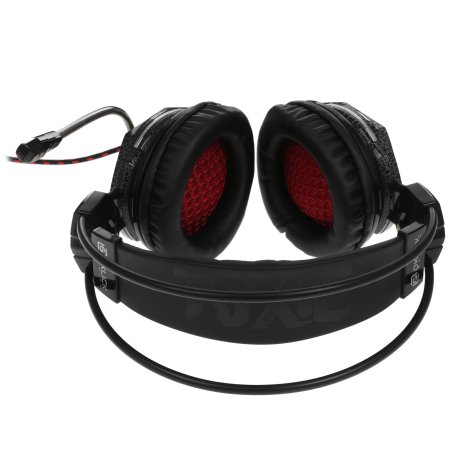 Наушники с микрофоном Oklick HS-L500G черный 2.2м мониторы оголовье