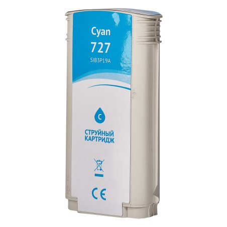 Картридж струйный HP 727 B3P19A голубой для HP DJ T920/T1500 (130мл)
