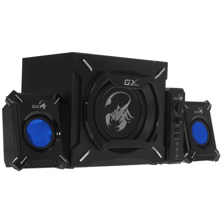 Колонки Genius SW-G2.1 2000 II, 45 W, 100–240 V, color: черный