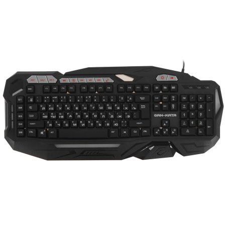 Клавиатура проводная Dialog Gan-Kata KGK-21U черный USB, игровая с подсветкой