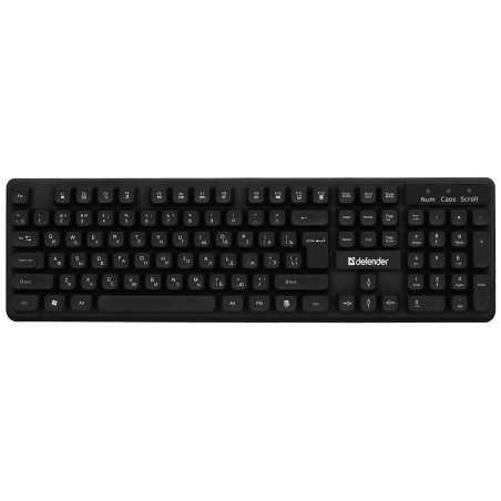 Комплект клавиатура + мышка Defender MILAN C-992 RU черный