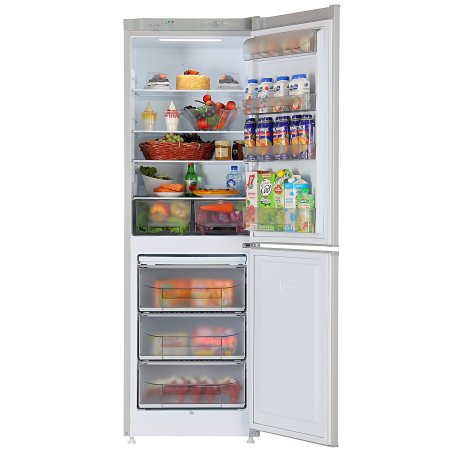 Холодильник Pozis RK-139 серебристый глянц. двухкамерный 188/97 л морозилка снизу