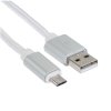 Кабель USB2.0 Cablexpert CC-U-mUSB02S-1.8M, AM/microB, серия Ultra, длина 1.8м, серебристый, блистер