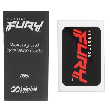 Оперативная память Kingston Fury Renegade, DDR5, 32Gb (2x16Gb), 6400MHz, CL32, DIMM, радиатор, белый