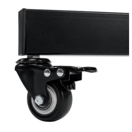 Напольная стойка с кронштейном для телевизора Rexant 19"-42", на колесах, серия PROFI