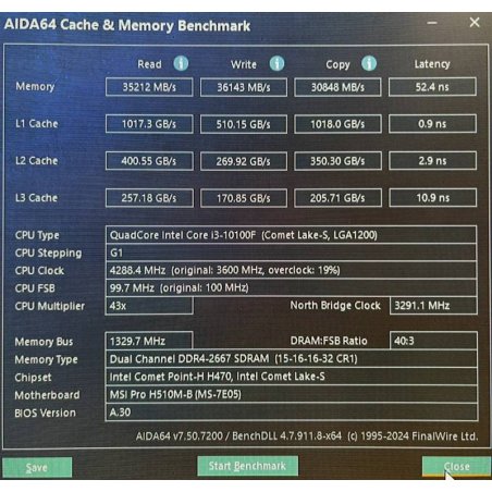 Оперативная память Kingston ValueRAM, DDR4, 8Gb (1x8Gb), 3200MHz, CL22, DIMM