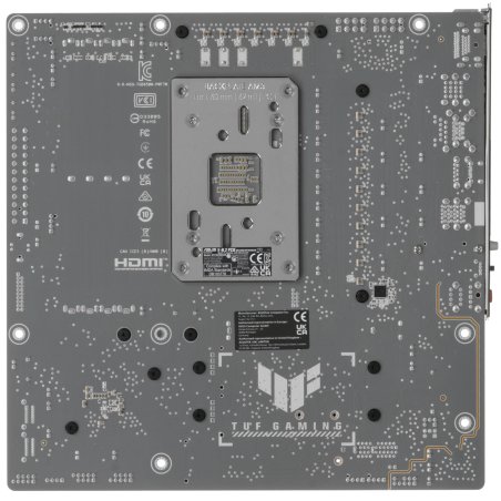 Материнская плата Asus TUF GAMING B850M-PLUS WIFI7 W, AM5, AMD B850, 4xDDR5, 4xSATA, 3xM.2, 1xPCIe 5.0 x16, 1xPCIe 3.0 x1, 1xDP, 1xHDMI, 1x2.5Gb LAN, Wi-Fi 7, Bluetooth 5.4, 1xUSB-C 20Gbps, 3xUSB-A 10Gbps, 4xUSB-A 5Gbps, 4xUSB-A 2.0, 5x3.5 мм, 7.1, mATX