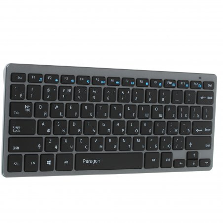 Комплект клавиатура+мышь Qumo Paragon K15/M21 беспроводной, USB, 1600 DPI, черный