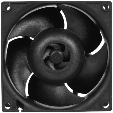 Комплект вентиляторов для корпуса Arctic S8038-7K (4 Pack) черный, 80 мм, 7000 об/мин, 4 pin