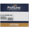 Картридж струйный ProfiLine PL-CLI-481BK XXL для принтеров Canon PIXMA TS6140/TS6240/TR7540/TS8140/TS8240/TR8540/TS9140 с чернилами Black