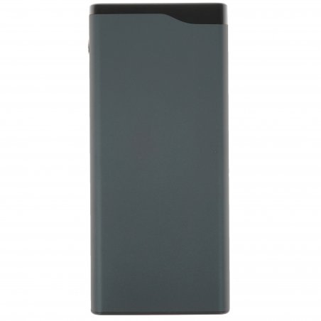 Портативный аккумулятор OLMIO QL-20, 20000mAh, 22.5W, QuickCharge3.0/PowerDelivery, LCD, серый