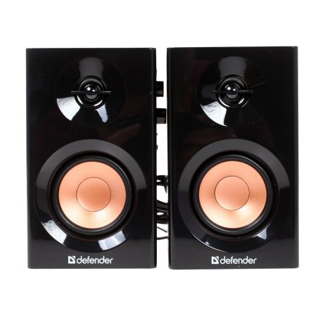 Акустическая система Defender AURORA S12 2.0, Актив.колонки 2x6 W (RMS),100 Гц - 20 кГц
