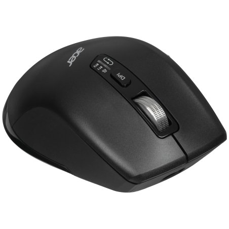 Мышь беспроводная Acer OMR406 черный, 4800 dpi, радиоканал, Bluetooth, USB, кнопки - 8