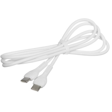 Кабель HOCO (6931474783264) силикон 1м USB 3.0A PD 60W для Type-C Type-C белый 1 м