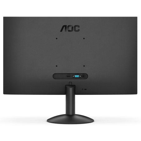 Монитор 23.8" AOC Value Line 24B30HM2 VA 1920x1080, 100 Гц, 4 мс, 16:9, 250 кд/м², HDMI 1.4, VGA, Adaptive-Sync, черный