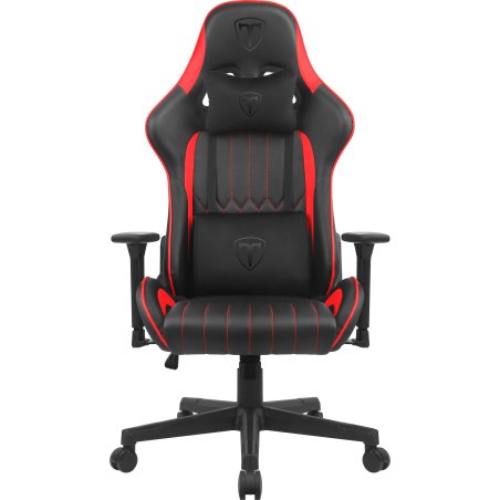 Игровое кресло Defender Pride чер/крас, класс 4, PU, 2 подушки T