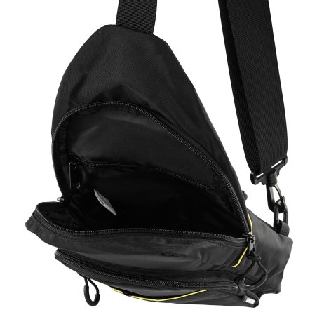 Сумка через плечо CANYON CB-2 /3.5 л/ 3 внешних и 2 внутренних кармана/водооталкивающий материал/черный (GSCNSCBD2B1)