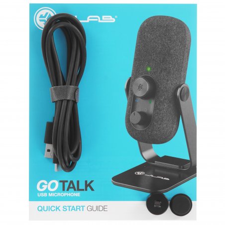Микрофон Jlab GO Talk черный MTALKGO2RBLK4