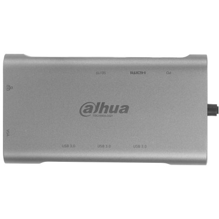 Док станция Dahua 9 in 1 USB 3.1 Type-C to USB 3.0 + HDMI + RJ45 + VGA + SD/TF +PD Docking Station