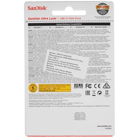 Флешка USB R/W R/W Sandisk USB3.1 64Gb SDCZ74-064G-G46