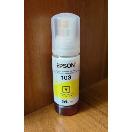 Чернила Epson 103BK C13T00S14A черный (65 мл) для Epson L3100/3110/3150