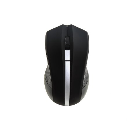 Мышь беспроводная Oklick 615MW черный, 1000 dpi, радиоканал, USB, кнопки - 3