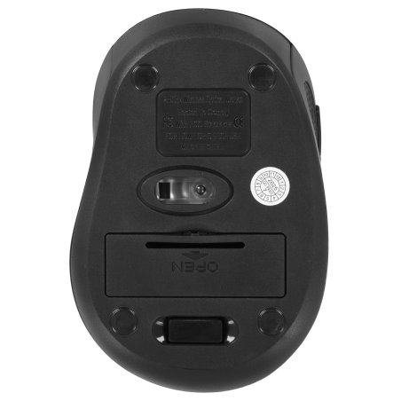 Мышь беспроводная GoPower GPM02 классическая USB черный (1/100)