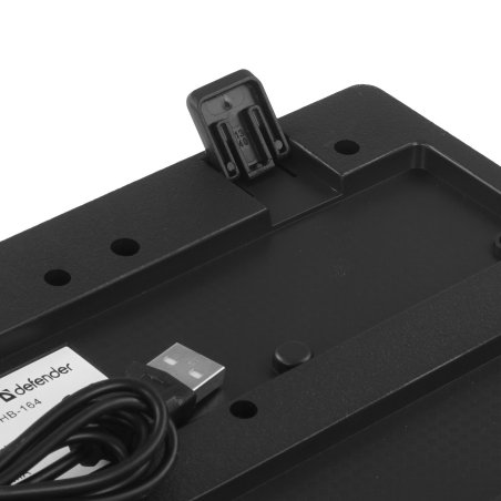 Клавиатура проводная Defender Concept HB-164, USB, черный