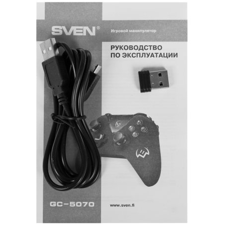 Геймпад Sven GC-5070 черный беспроводной