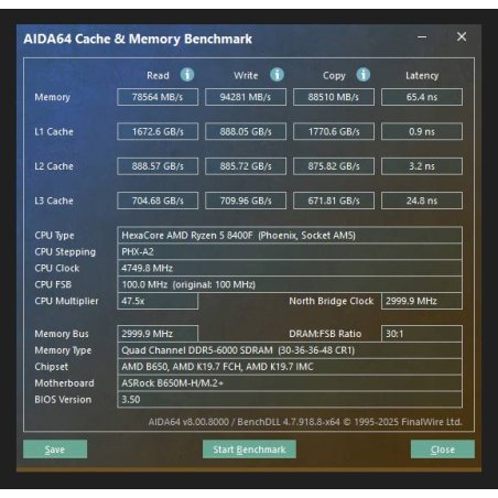 Оперативная память XPG Lancer, DDR5, 32Gb (2x16Gb), 6000MHz, CL30, DIMM, с радиаторами, черный