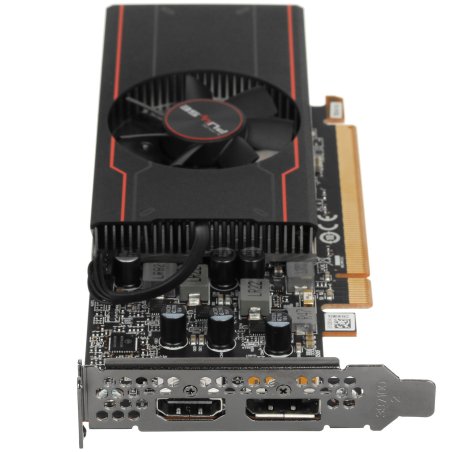 Видеокарта Sapphire RX6500XT Gaming OC Pulse 11314-07-20G AMD Radeon RX 6500XT 4Gb 64bit GDDR6 PCI-E 4.0 2685/18000 HDMIx1 DPx1 HDCP Ret