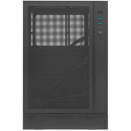 Компьютерный корпус Deepcool CH170 DIGITAL черный без БП mATX 1x120мм 1xUSB 2.0 1xUSB 3.0 audio bott PSU