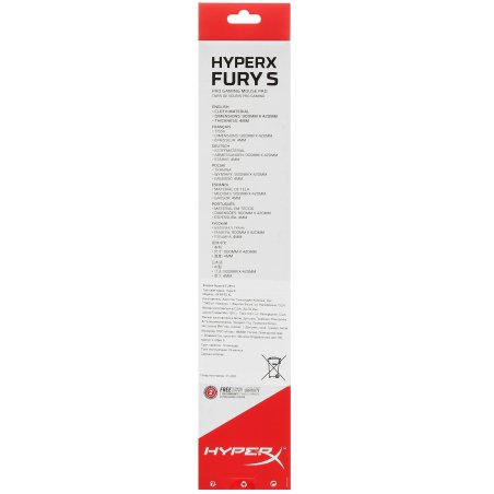 Коврик для мыши HyperX Pulsefire Средний черный/рисунок 360x4x300мм (4Z7X3AA)