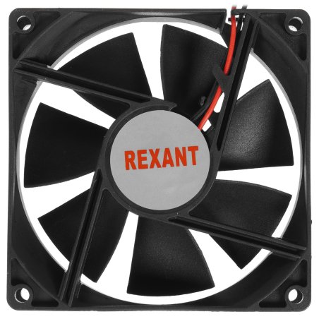 Вентилятор для корпуса Rexant RX 9225MS 24VDC черный, 92 мм, 2500 об/мин, 30 дБ, 2 pin