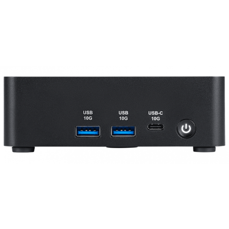 Мини ПК MSI Cubi NUC AI 1UMG-043XRU Core Ultra 5 125H (1.2) 16Gb SSD 512Gb Graphics CR без ОС 2xGbitEth WiFi BT 120W черный (9S6-B20911-043)