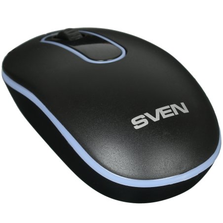 Мышь проводная SVEN RX-90 черный, 1000 dpi, USB, кнопки - 3