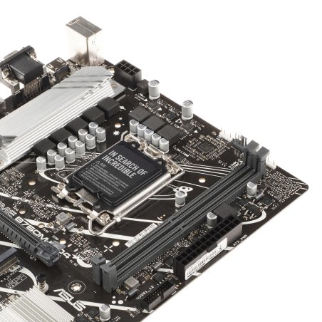 Материнская плата ASUS PRIME B760M-K D4, LGA 1700, Intel B760, 2xDDR4, 4xSATA, 2xM.2, 1xPCIe 4.0 x16, 2xPCIe x1, 1xHDMI, 1xVGA, 1x 2.5Gb LAN, 2xUSB-A 3.2 Gen 1, 2xUSB-A 2.0, 3x3.5 мм, 7.1, mATX