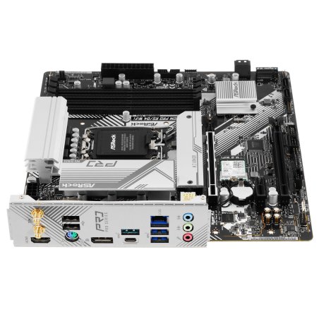 Материнская плата ASRock B760M Pro RS, Micro-ATX, LGA 1700, Intel B760, 4xDDR5, 4xSATA, 3xM.2, 1xPCI-E 5.0 x16, 1xPCI-E 3.0 x4, 1xHDMI, 1xDP, 1x 2.5Gb LAN, 3xUSB 3.2 Gen 1, 2xUSB 2.0, 3x3.5 мм, 7.1, ATX