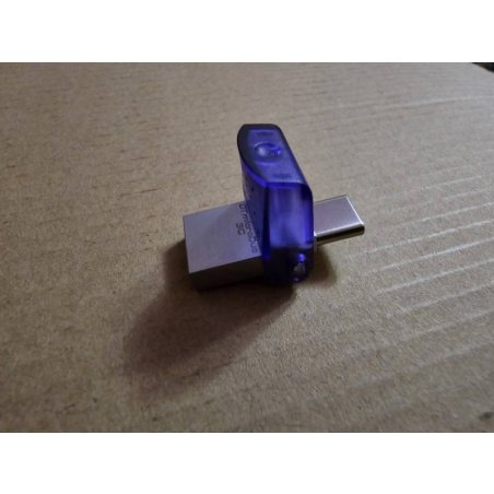 Флешка USB Kingston 128Gb DataTraveler microDuo 3C DTDUO3CG3/128Gb USB 3.0 фиолетовый