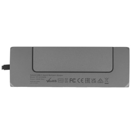 Док-станция (USB-хаб) Satechi ST-UCHSEK USB-C Hybrid Multiport Adapter (with SSD Enclosure M.2 SATA, 2xUSB 3.1, USB Type-C, HDMI), черный
